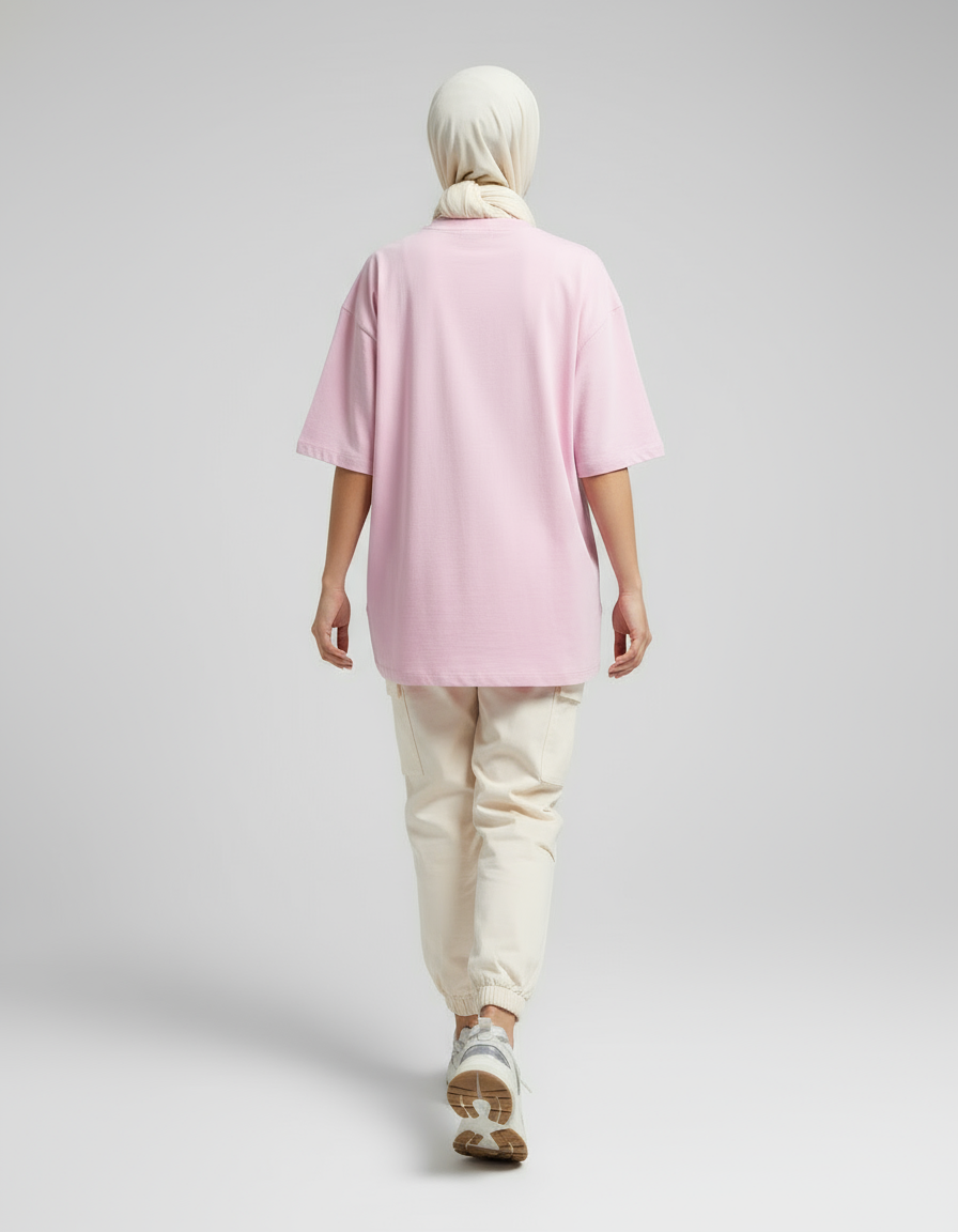 female Oversized Standard T-Shirt - VORTLEX CORE