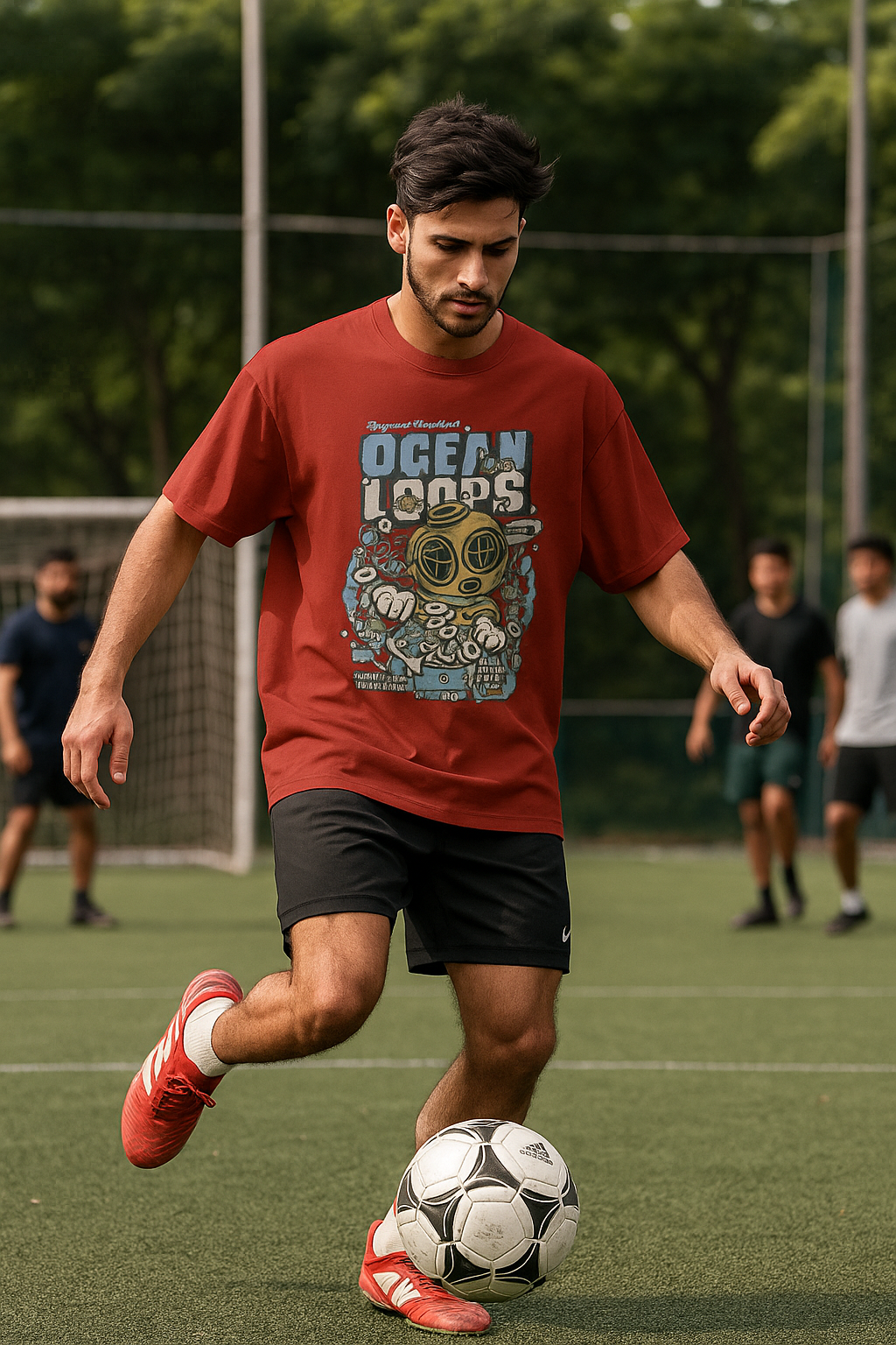 male Oversized Classic T-Shirt (Copy) - VORTLEX CORE