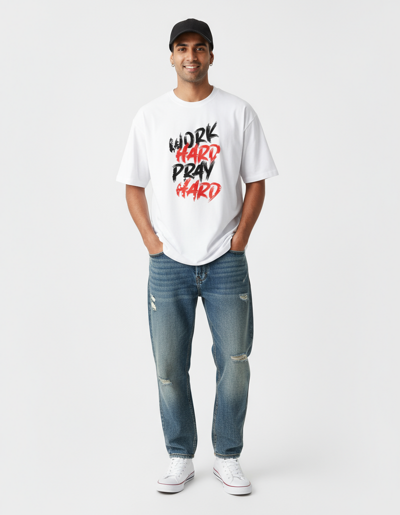 MALE Oversized Standard T-Shirt - VORTLEX CORE