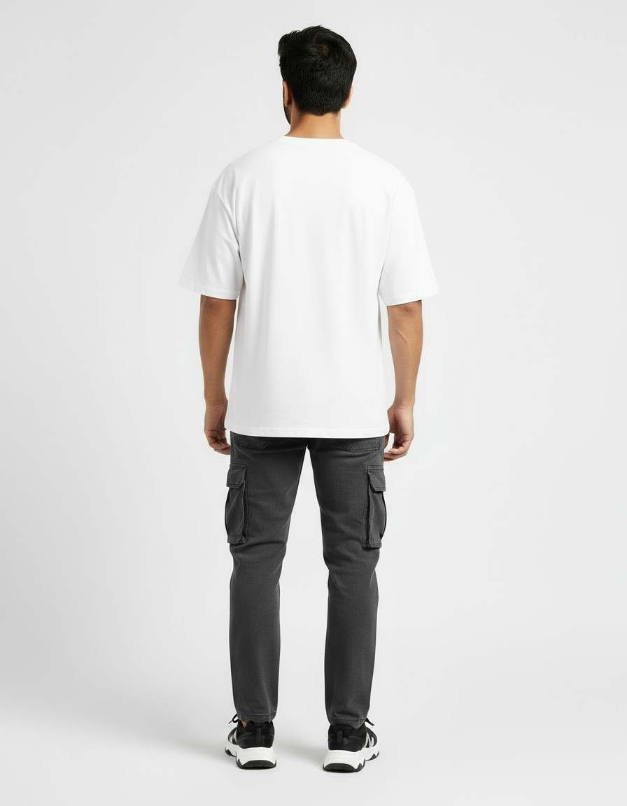 male Oversized Standard T-Shirt - VORTLEX CORE