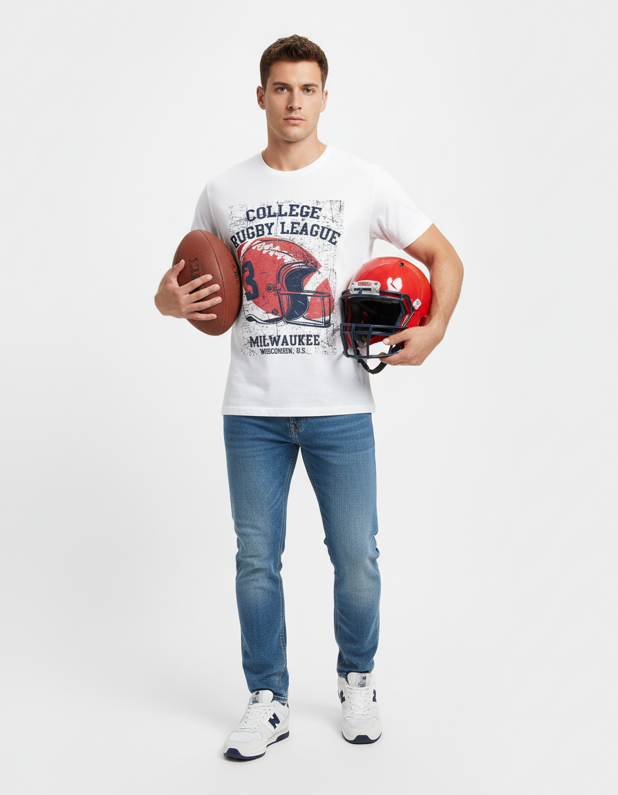 male Standard Crew T-Shirt - VORTLEX CORE