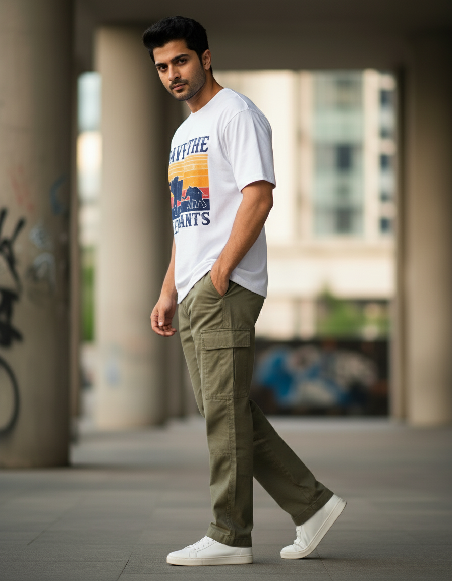 male Oversized Standard T-Shirt