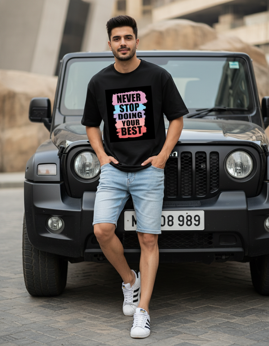 male Basic T-Shirt - VORTLEX CORE