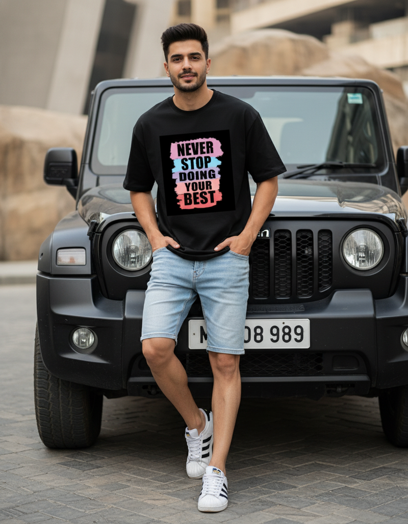 male Basic T-Shirt - VORTLEX CORE