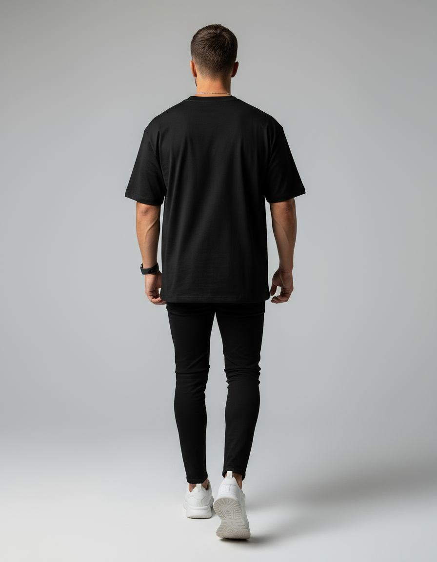 male Oversized Standard T-Shirt - VORTLEX CORE