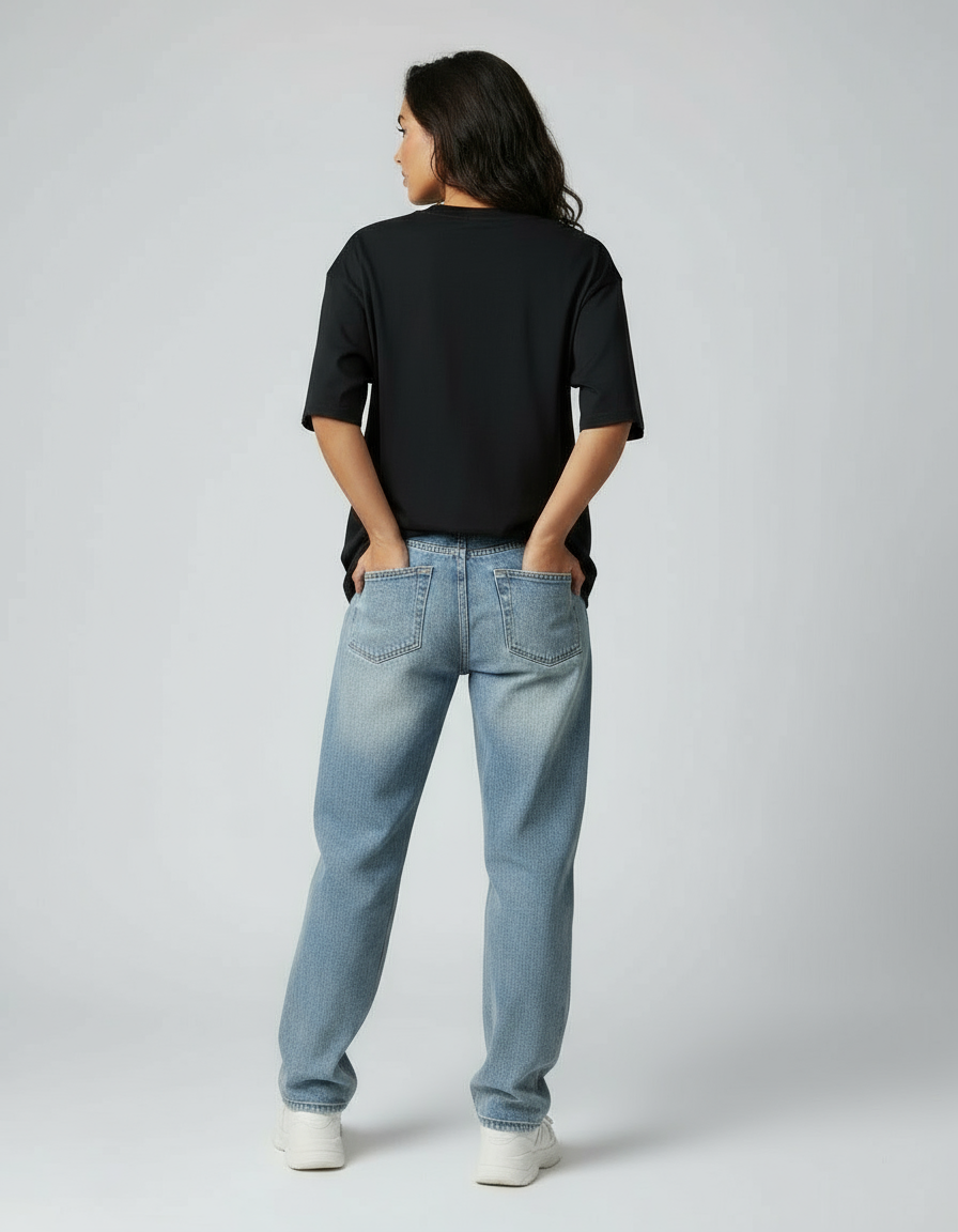 FEMALE Oversized Classic T-Shirt - VORTLEX CORE