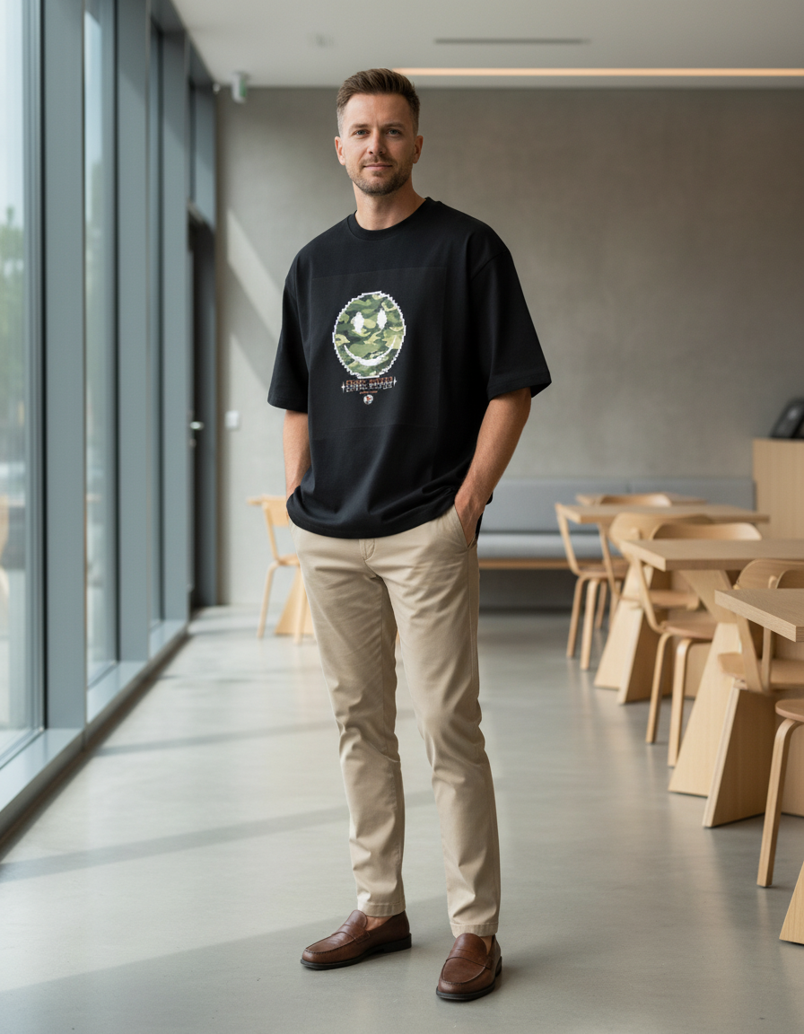 male Oversized Standard T-Shirt