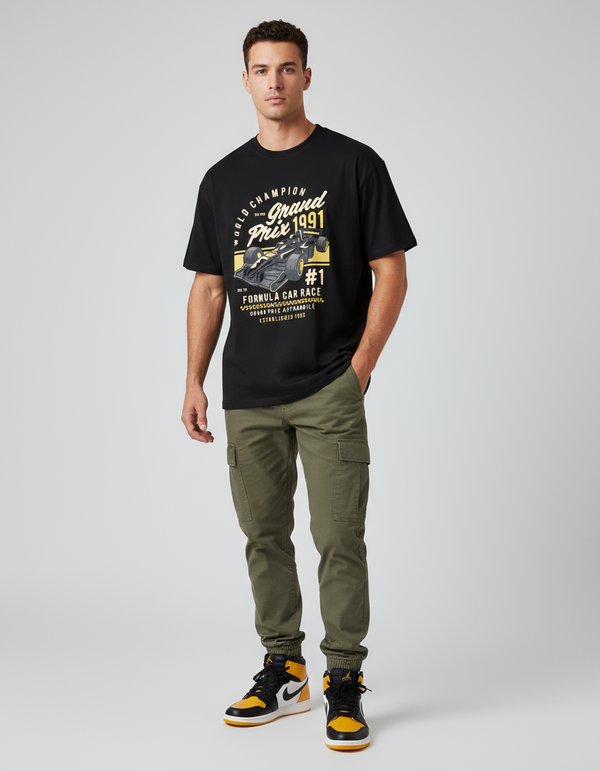 MALE  Classic Crew T-Shirt - VORTLEX CORE