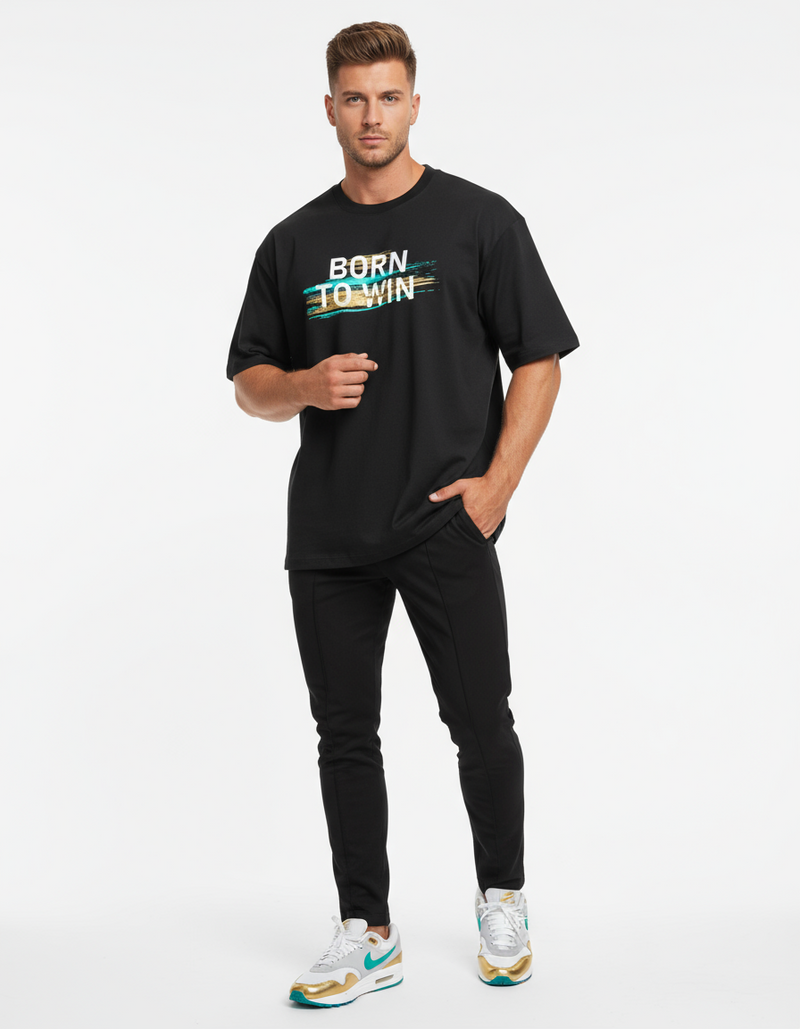 MALE Oversized Standard T-Shirt - VORTLEX CORE