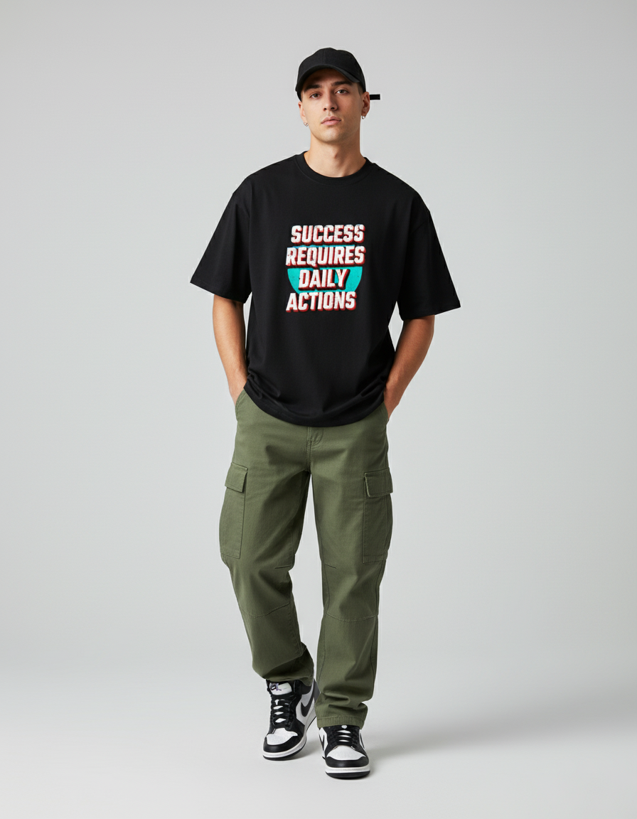 male Basic T-Shirt - VORTLEX CORE