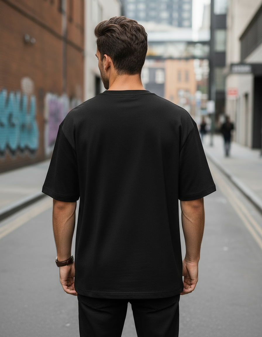 male Oversized Standard T-Shirt - VORTLEX CORE