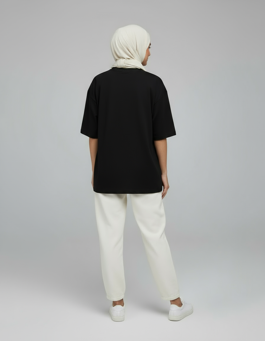 female Oversized Standard T-Shirt - VORTLEX CORE