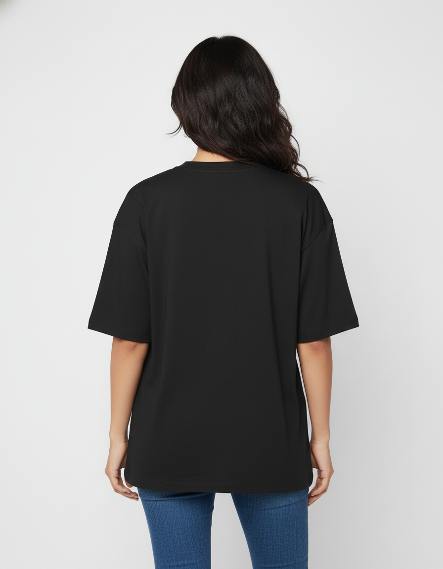 female Oversized Standard T-Shirt - VORTLEX CORE