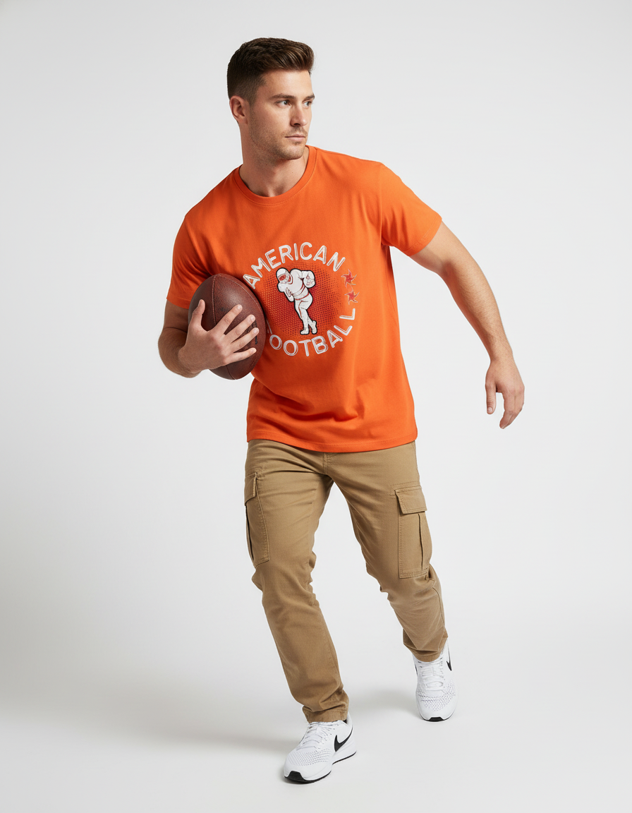 male Classic Crew T-Shirt - VORTLEX CORE