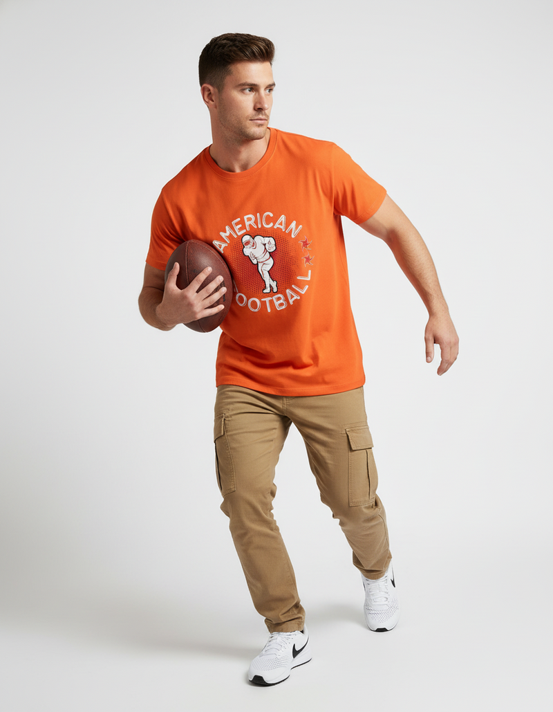 male Classic Crew T-Shirt - VORTLEX CORE