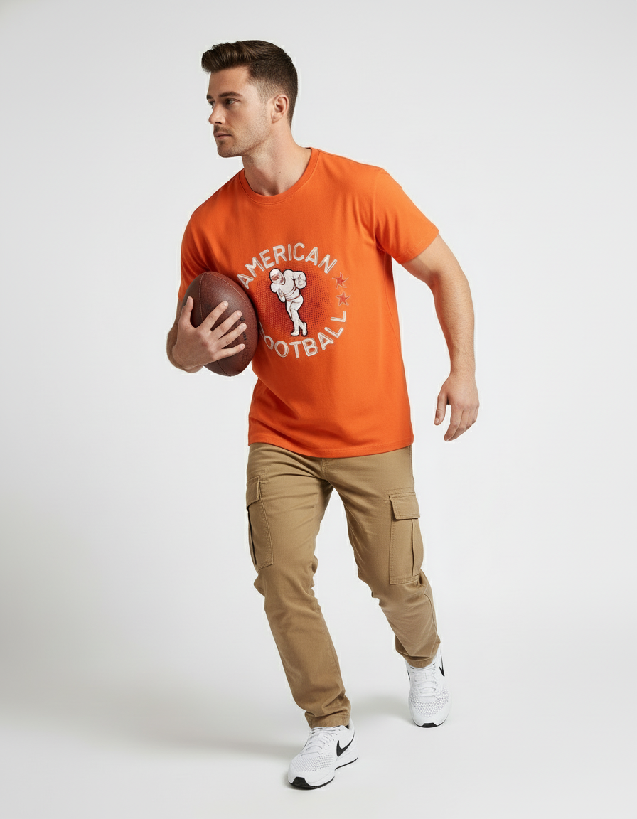 male Classic Crew T-Shirt - VORTLEX CORE