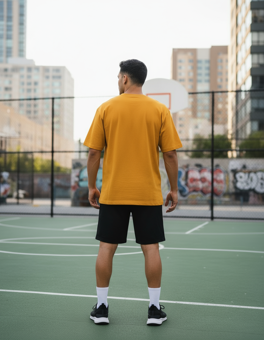 MALE Oversized Classic T-Shirt - VORTLEX CORE