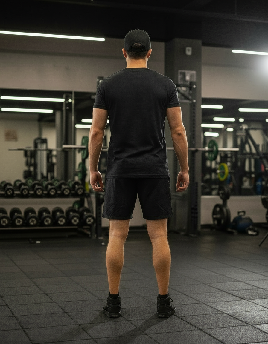 MALE Classic Crew T-Shirt - VORTLEX CORE