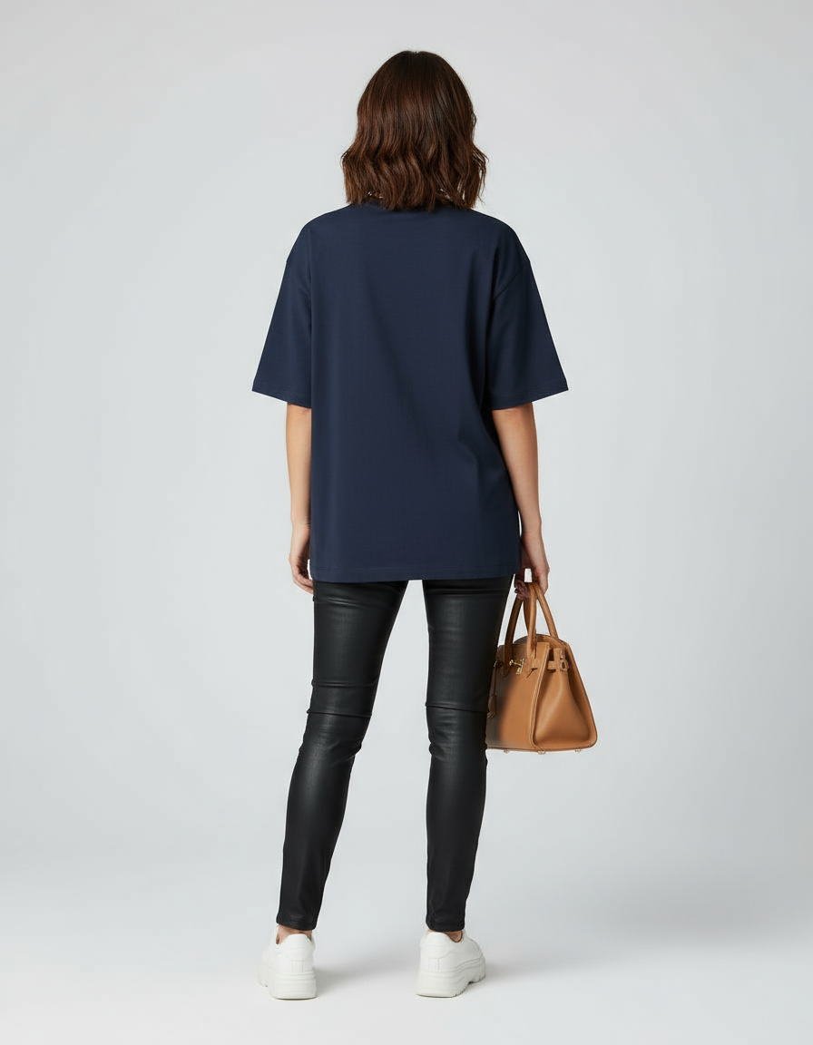 female Oversized Standard T-Shirt - VORTLEX CORE