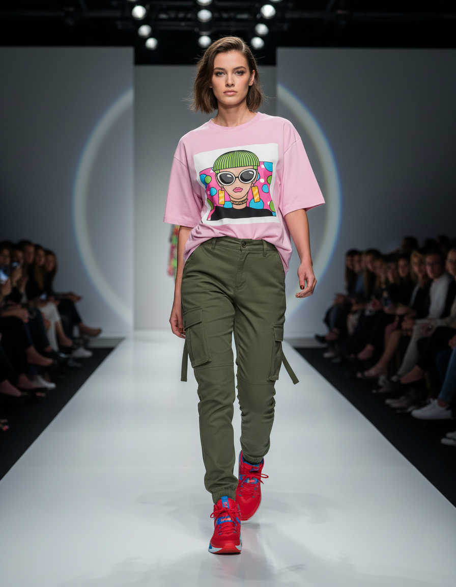 female Oversized Standard T-Shirt