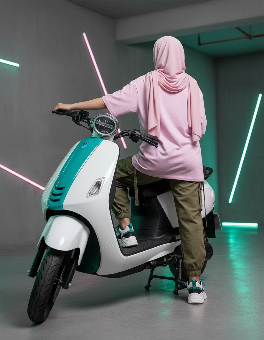 female Oversized Standard T-Shirt - VORTLEX CORE