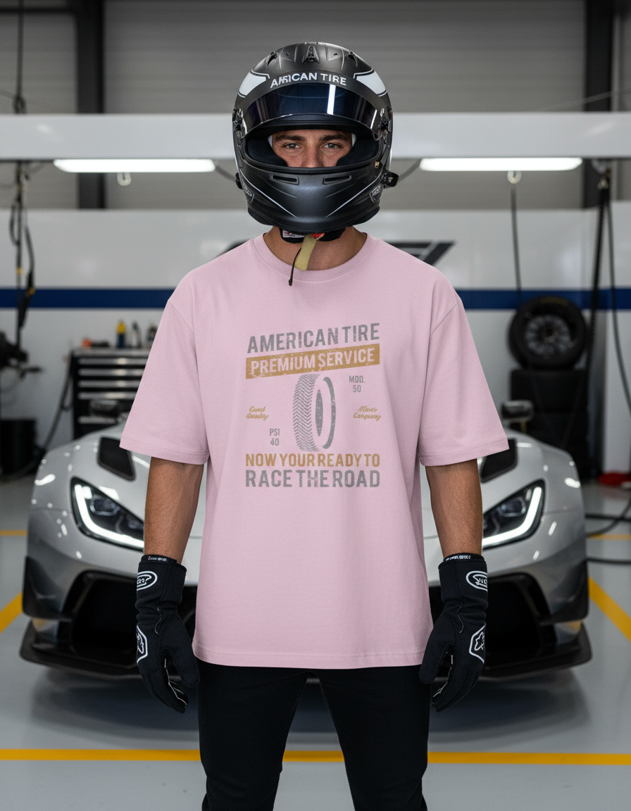 male Oversized Standard T-Shirt - VORTLEX CORE