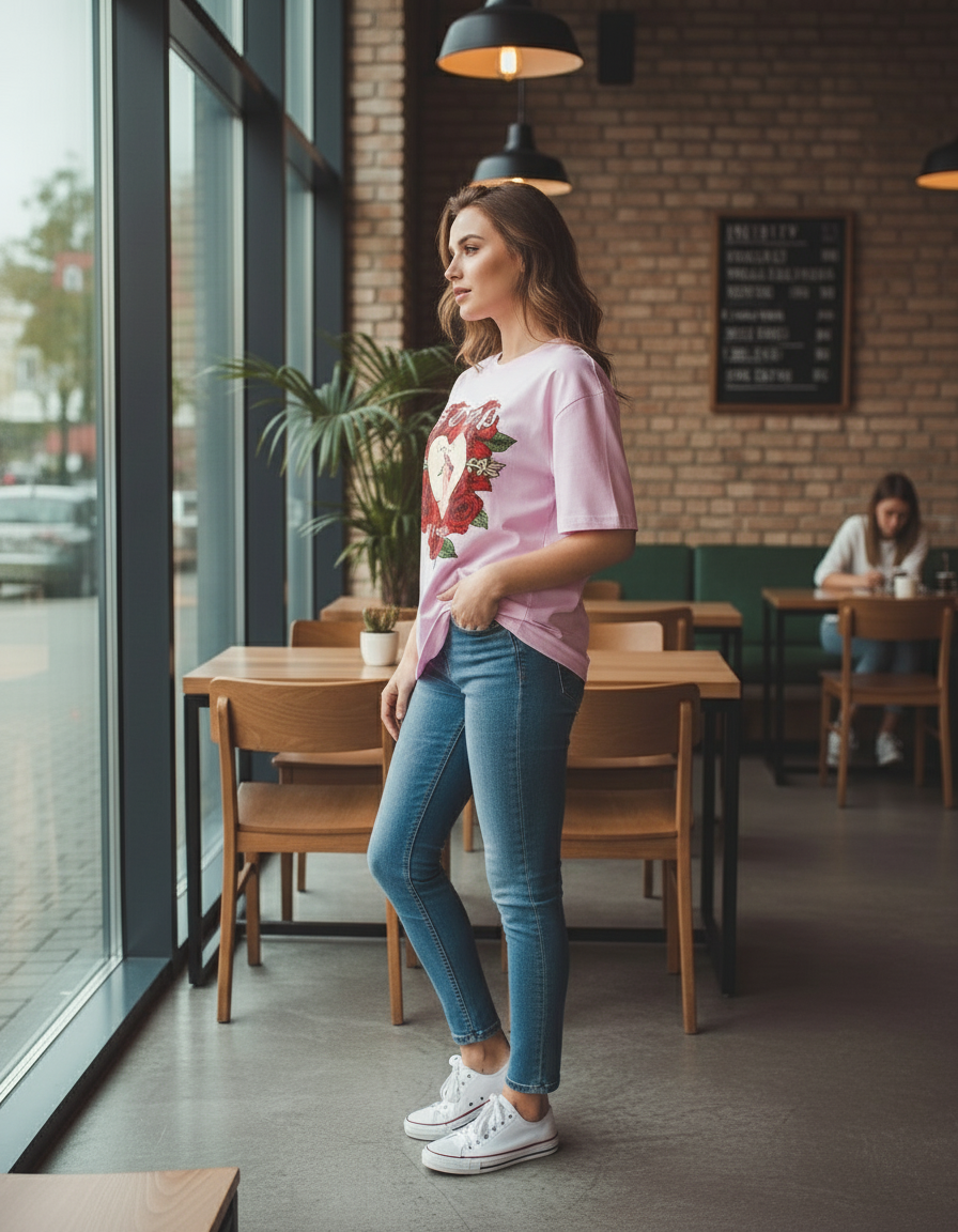 FEMALE Oversized Standard T-Shirt