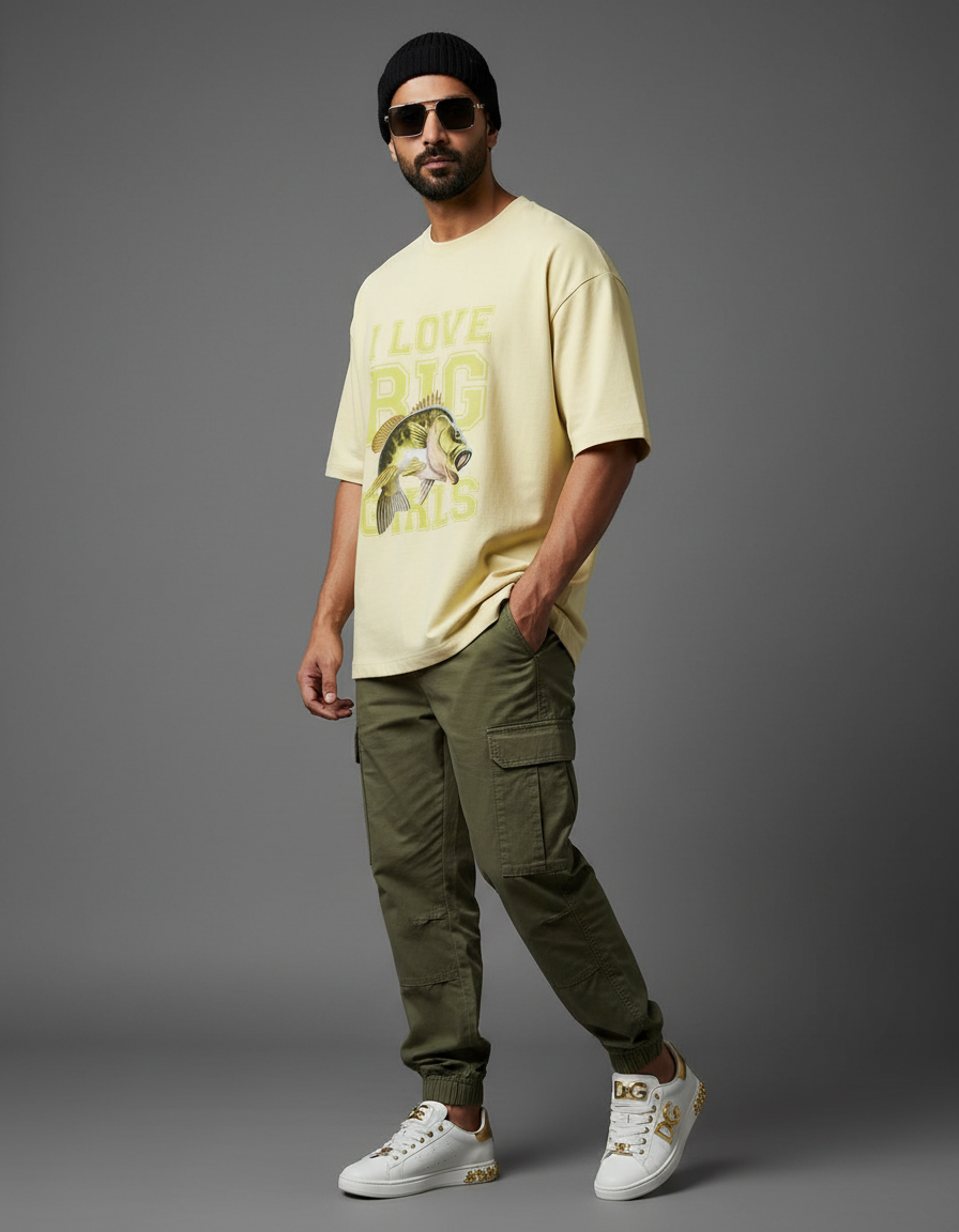 male Oversized Standard T-Shirt