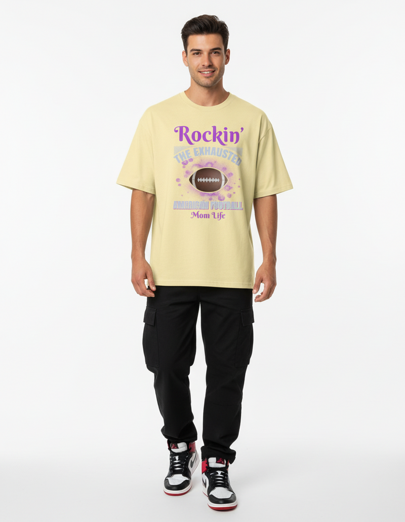 male Oversized Standard T-Shirt - VORTLEX CORE