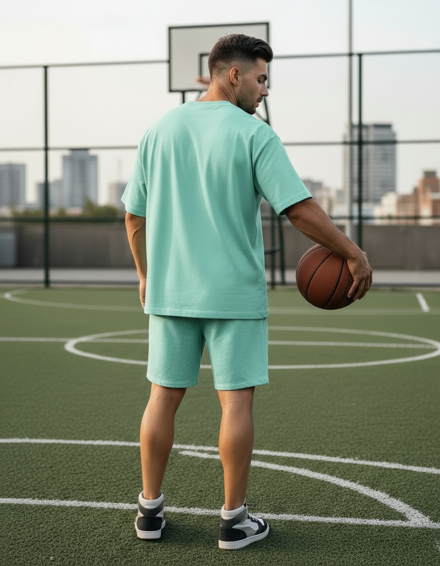 MALE Oversized Classic T-Shirt - VORTLEX CORE