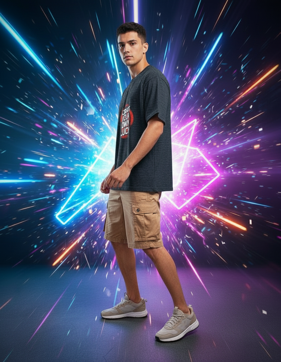 male Basic T-Shirt - VORTLEX CORE