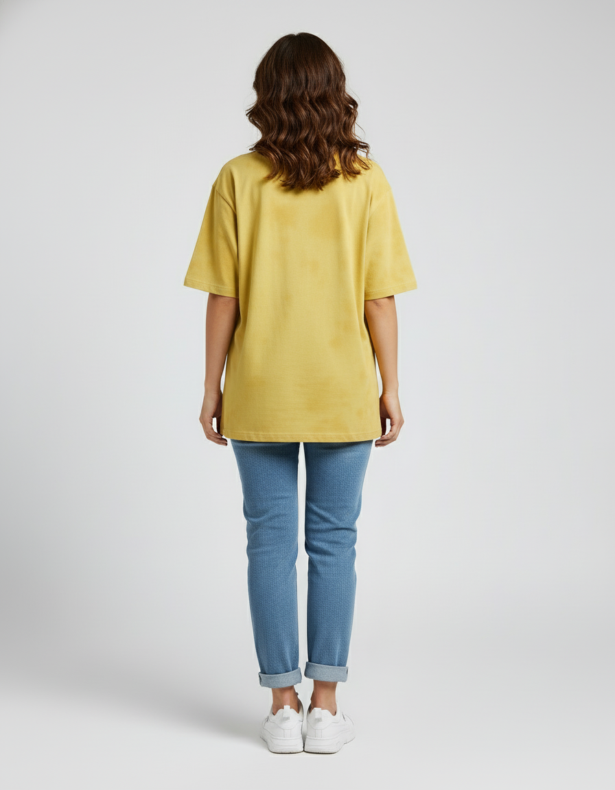 female Tie Dye Oversized T-Shirt