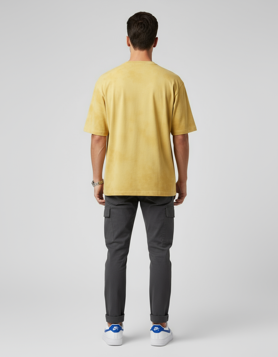 male Tie Dye Oversized T-Shirt