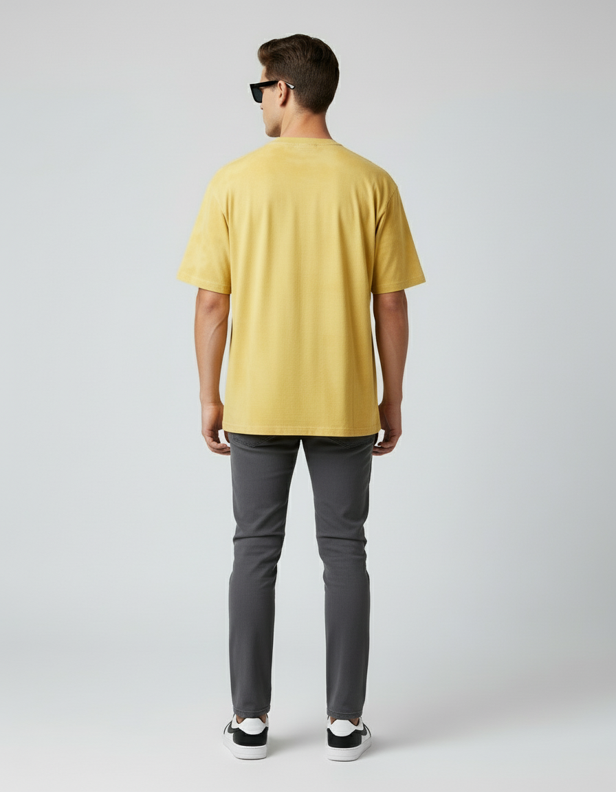 male Tie Dye Oversized T-Shirt