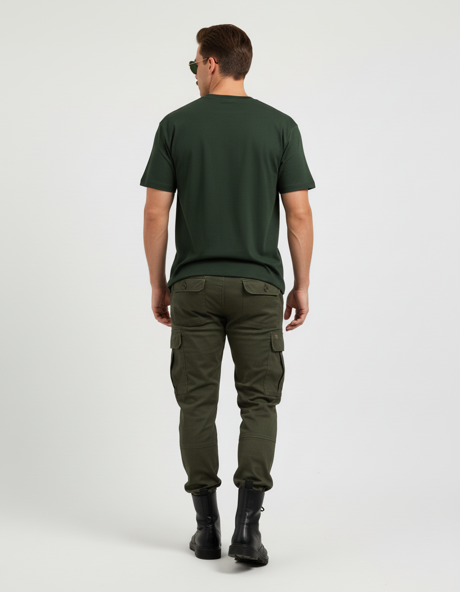 MALE Classic Crew T-Shirt - VORTLEX CORE