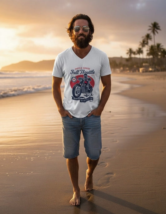 male V Neck T-Shirt